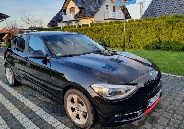 BMW Seria 1 cena 42700 przebieg: 151000, rok produkcji 2014 z Ustroń małe 254